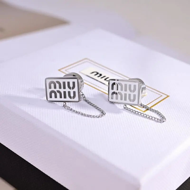 miu miu boucles doreilles pour femme s_12522b1